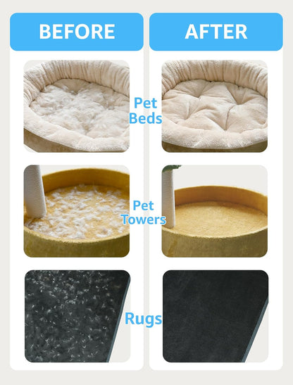 1 PCS Pet Hair Removal Tool - Lint Remover, Carpet Scraper & Shaver for Carpets - Dog & Cat Hair Remover with Carpet Rake for Car,Rugs,Couch,Furniture - Fur Cleaner Tool