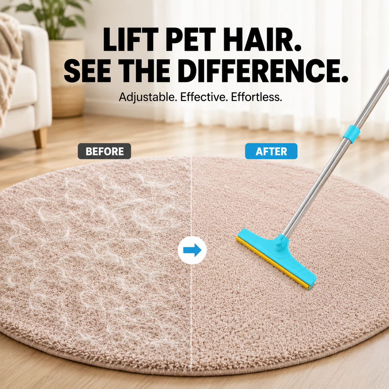 Pet Hair Removal Broom